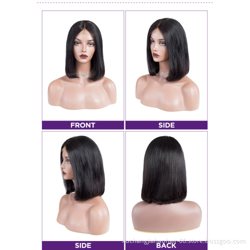Bob Wigs Human Hair Short Bob Lace Front Wig for Black 100 Human Hair,short Curly Women Deep Wave Wig Brazilian Hair Swiss Lace